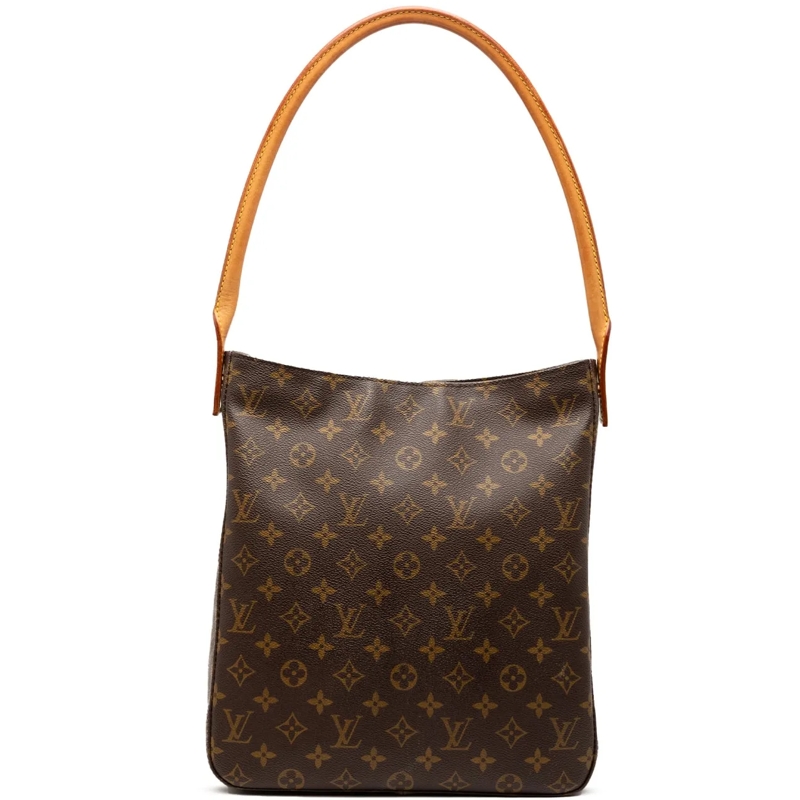 Louis Vuitton Schultertasche Monogram Looping GM braun