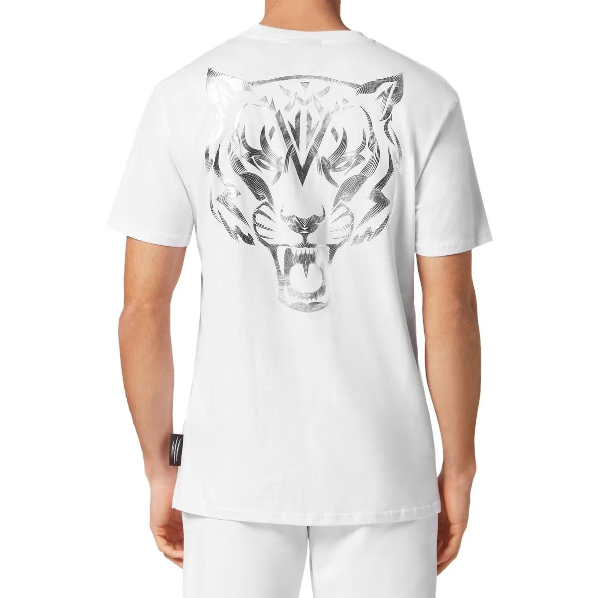 Thumbnail - Plein Sport - T-Shirt Tiger - Größe XL - weiß