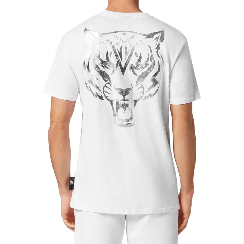 Plein Sport T-Shirt T-Shirt Tiger weiss(Image 4)