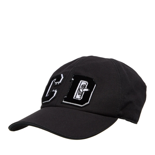 Christian Dior Baseball-Kappe Logo Patch Baseball Cap Black