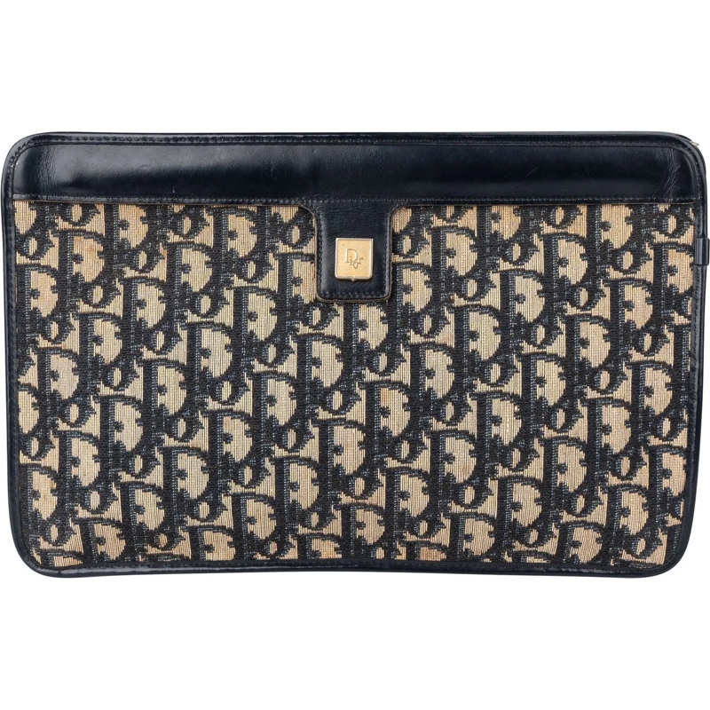 Christian Dior Tote Christian Dior Trotter Monogram Clutch blau