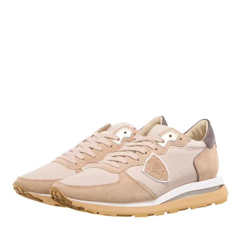 Philippe Model Low-Top-Sneaker Tropez Haute Low Woman West Mixage_Beige(Image 2)