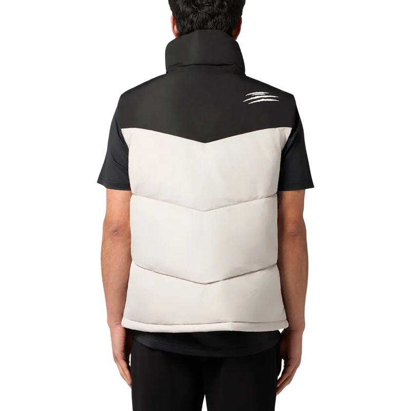 Plein Sport Weste Kurze Weste beige(Image 2)