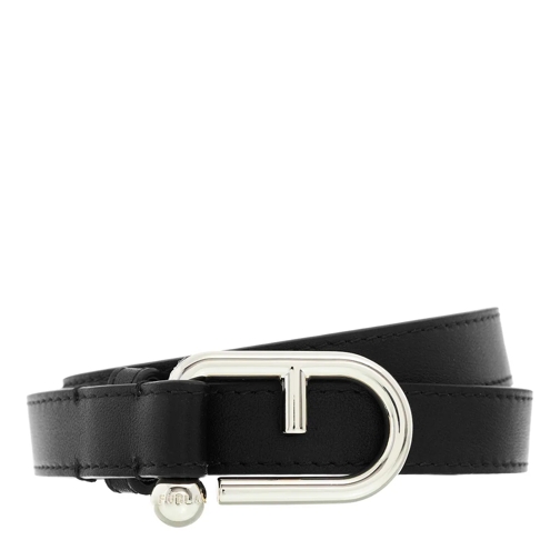 Furla Dünner Gürtel Furla Nuvola Fixed Belt H2 Nero