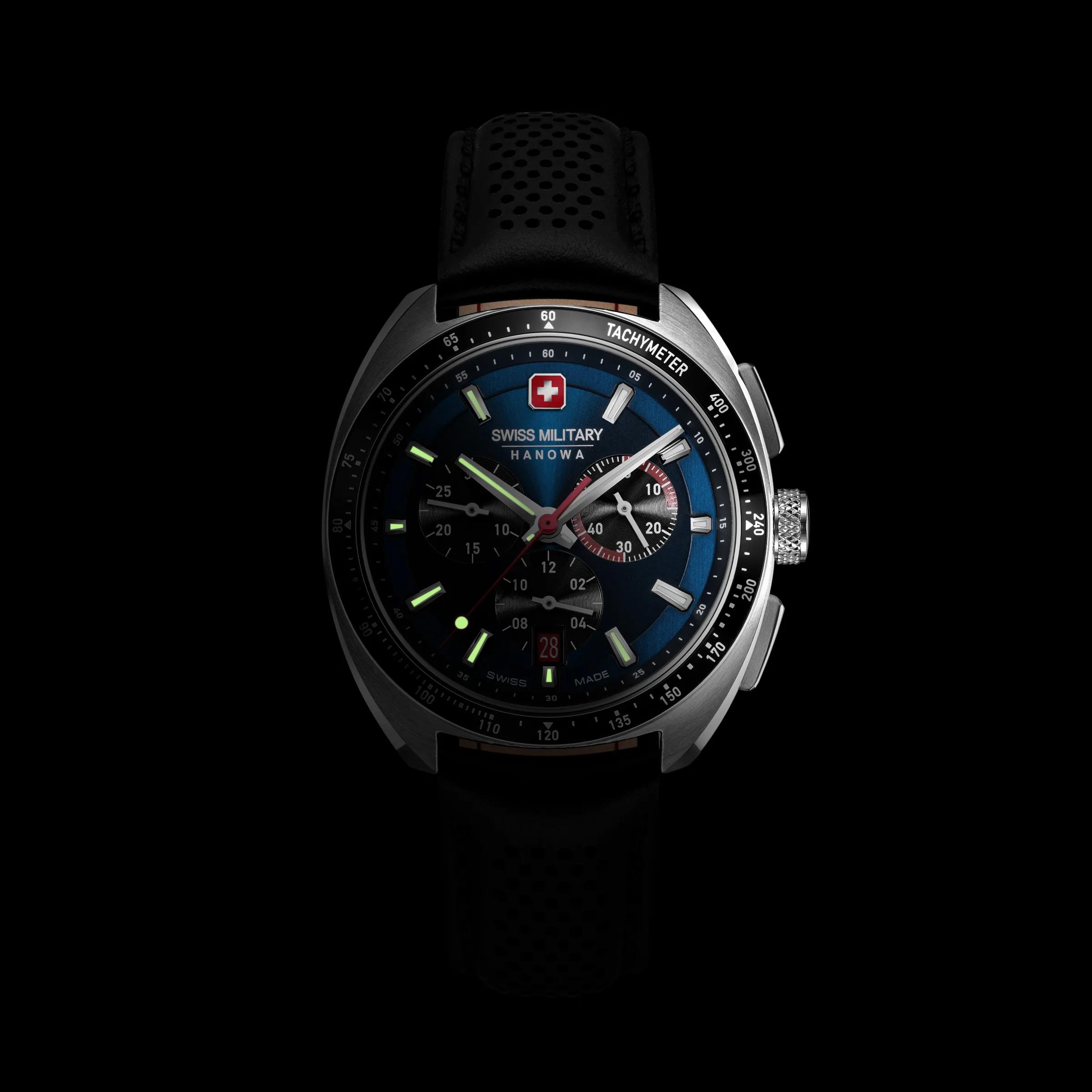 Thumbnail - Swiss Military Hanowa Uhren - Quarzuhr Defender - Gr. unisize - in Schwarz - für Damen