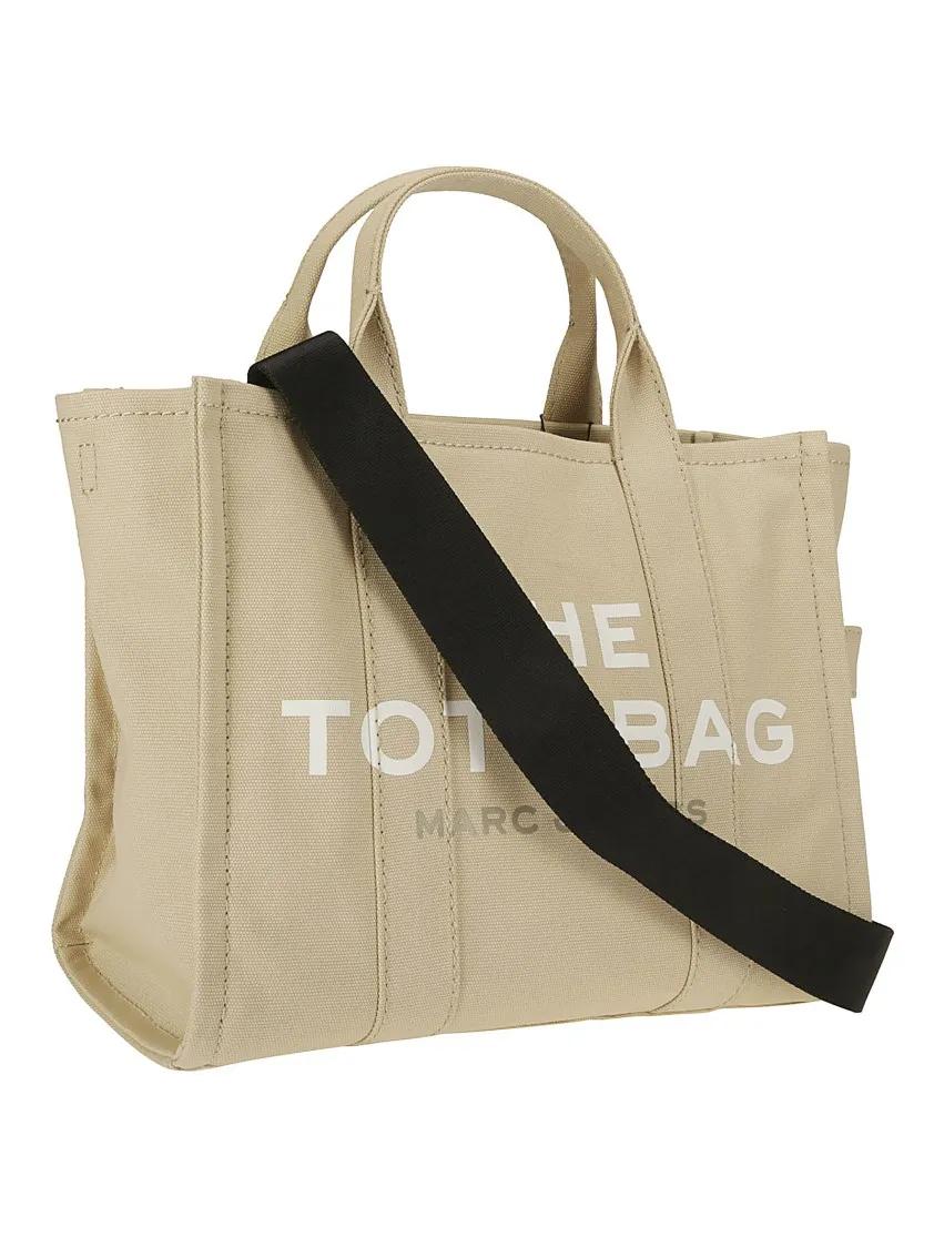 Marc Jacobs Shoppers & Totes White Canvas Tote Bag With Fox Design in beige