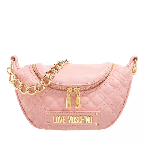 Love Moschino Borsa Quilted Pu  Rosa Hobo Bag