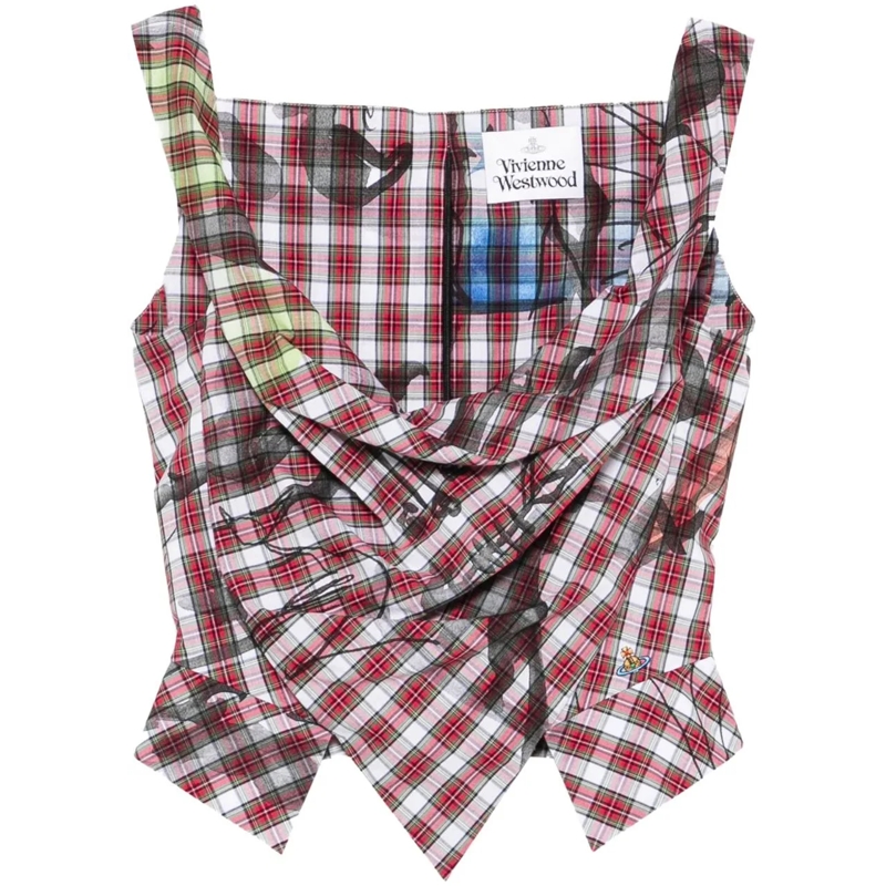 Vivienne Westwood T-Shirt Top Red rot