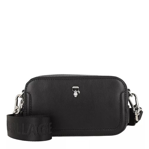 Karl Lagerfeld K/Ikonik 3d Pin Camera Bag Black Sac pour appareil photo