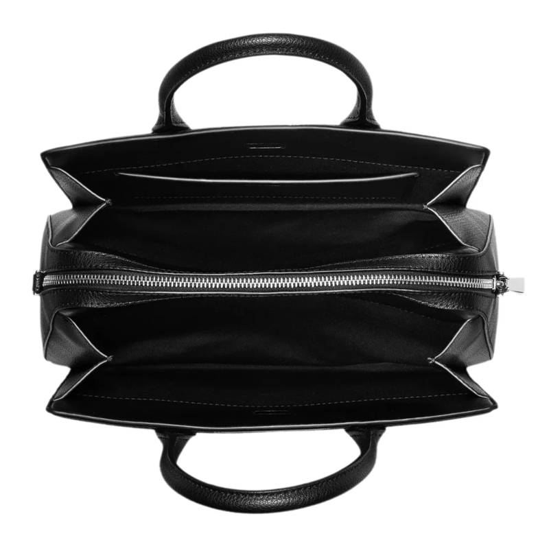 MICHAEL Michael Kors Satchel Laila Md Satchel Black(Image 4)