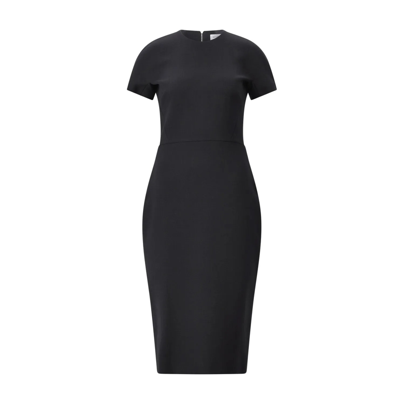 Victoria Beckham Minikleid Figurbetontes Kleid Schwarz