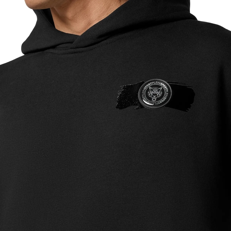 Plein Sport Top Hoodie schwarz(Image 5)