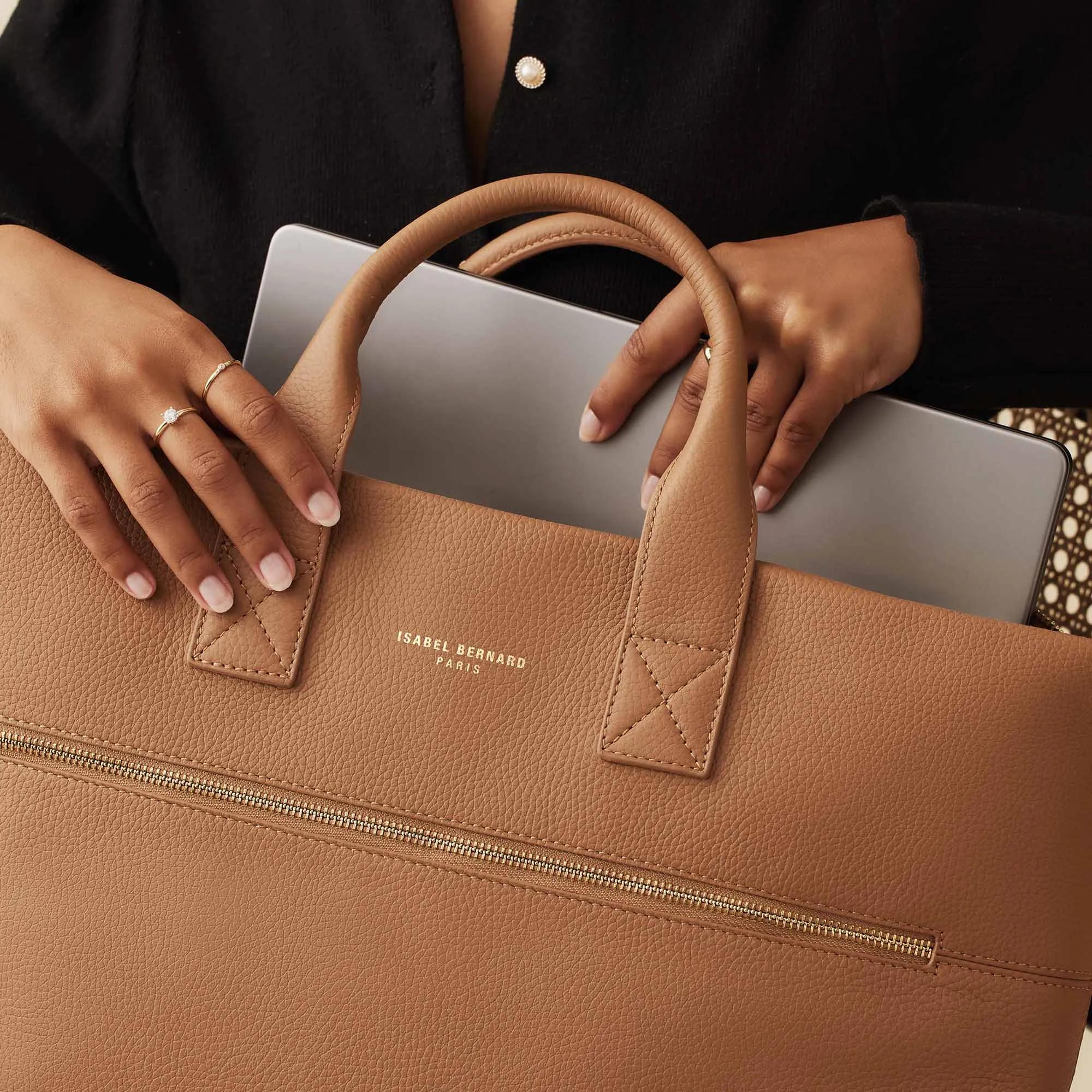 Isabel Bernard Crossbody bags Honoré Anique Handtasche in bruin