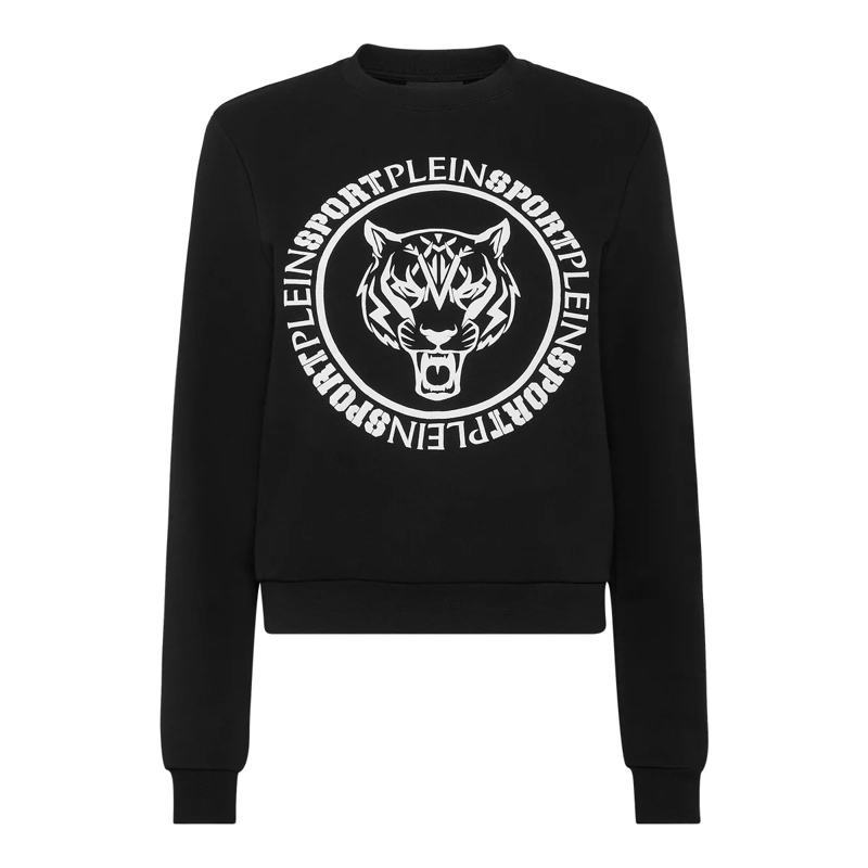 Plein Sport Top Sweatshirt schwarz