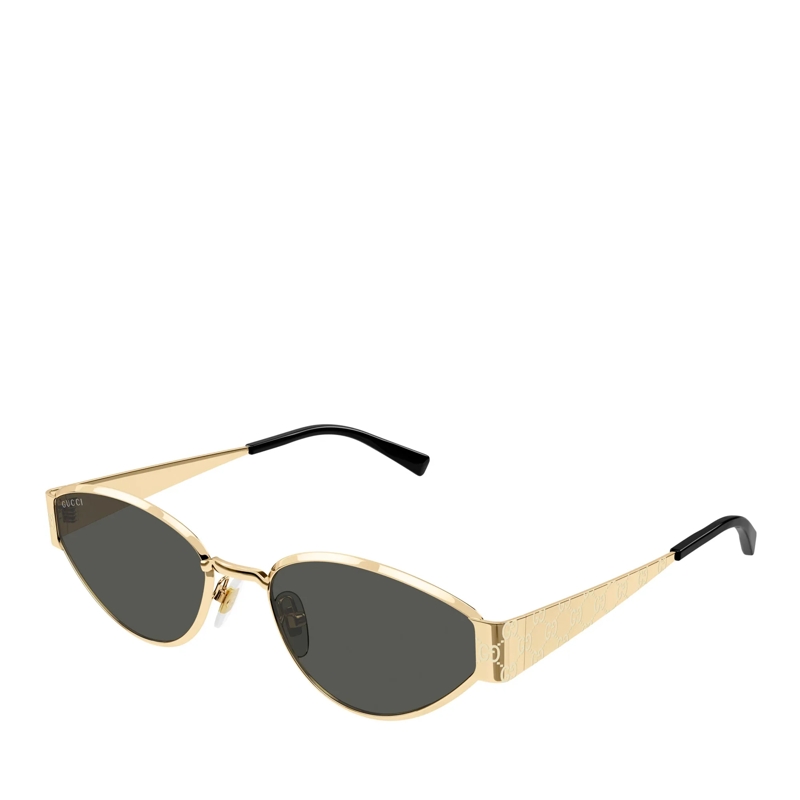 Gucci Sonnenbrille GG1853S-001 Gold-Gold-Grey