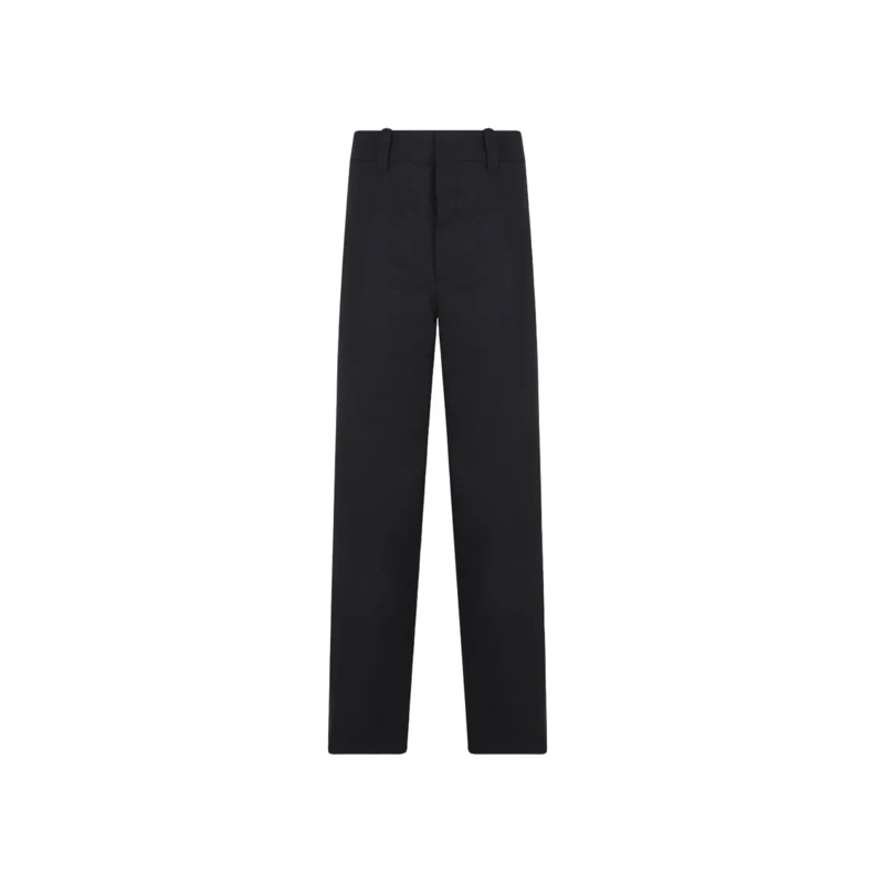 Lemaire  Straight Tailored Pants Black