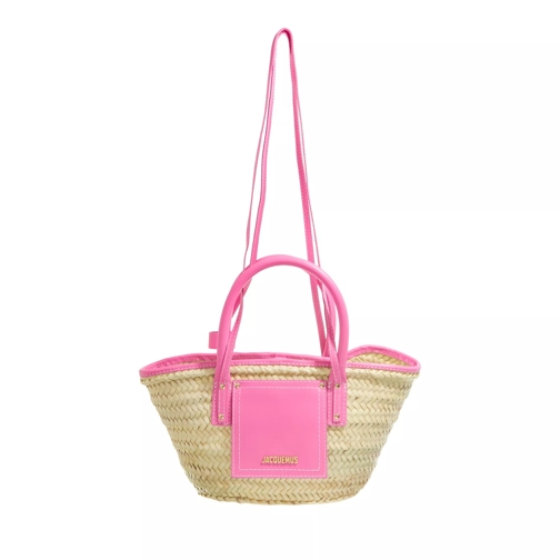 Jacquemus Le Petit Panier Soli Natural Palm Basket Bag
