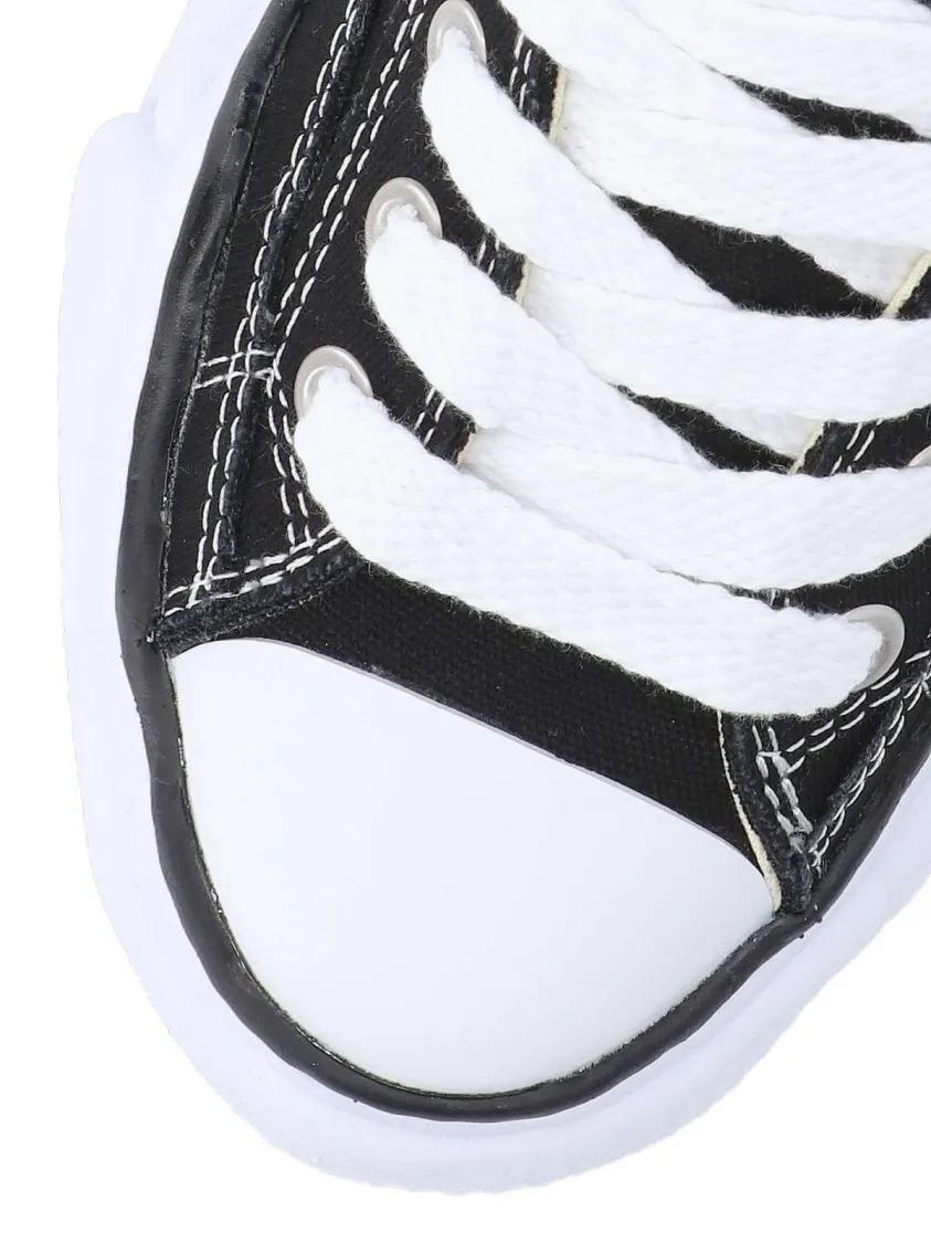 Thumbnail - Maison Mihara Yasuhiro Low-Top Sneaker - "Peterson" High-Top Sneakers, In Black Cotton - Gr. 36 (EU) - in Schwarz - für ...