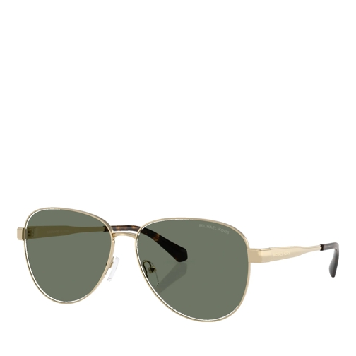 Michael Kors Biarritz Light Gold Shiny Sonnenbrille