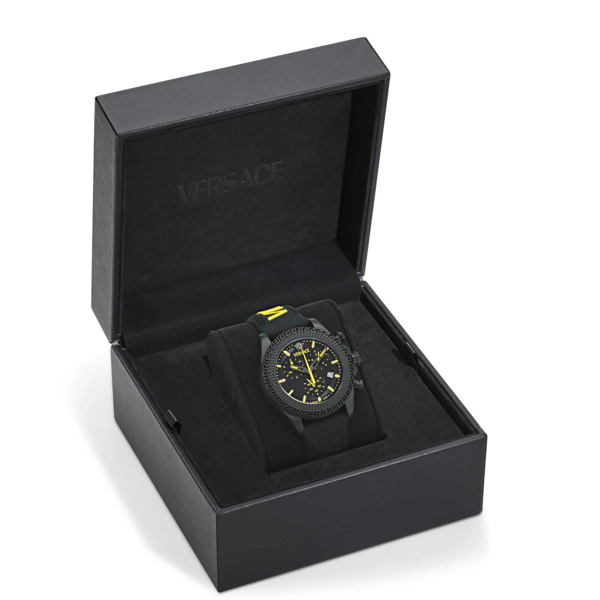 Thumbnail - Versace Uhren - Quarz-Chronographenuhr Versace Fornax - Gr. unisize - in Schwarz - für Damen