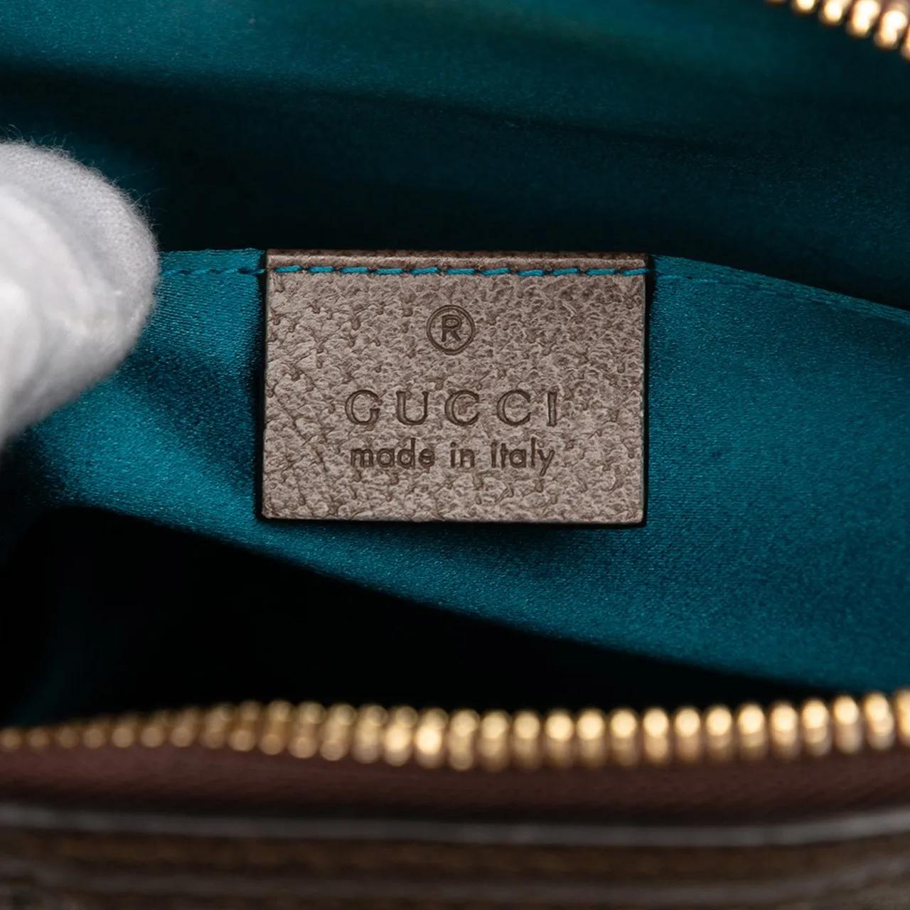 Thumbnail - Gucci Hobo Bags - Small GG Supreme Ophidia Dome Crossbody - Gr. unisize - in Braun - für Damen