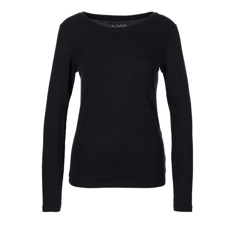 Juvia Langärmeliges Oberteil Ivette Soft CO Modal black