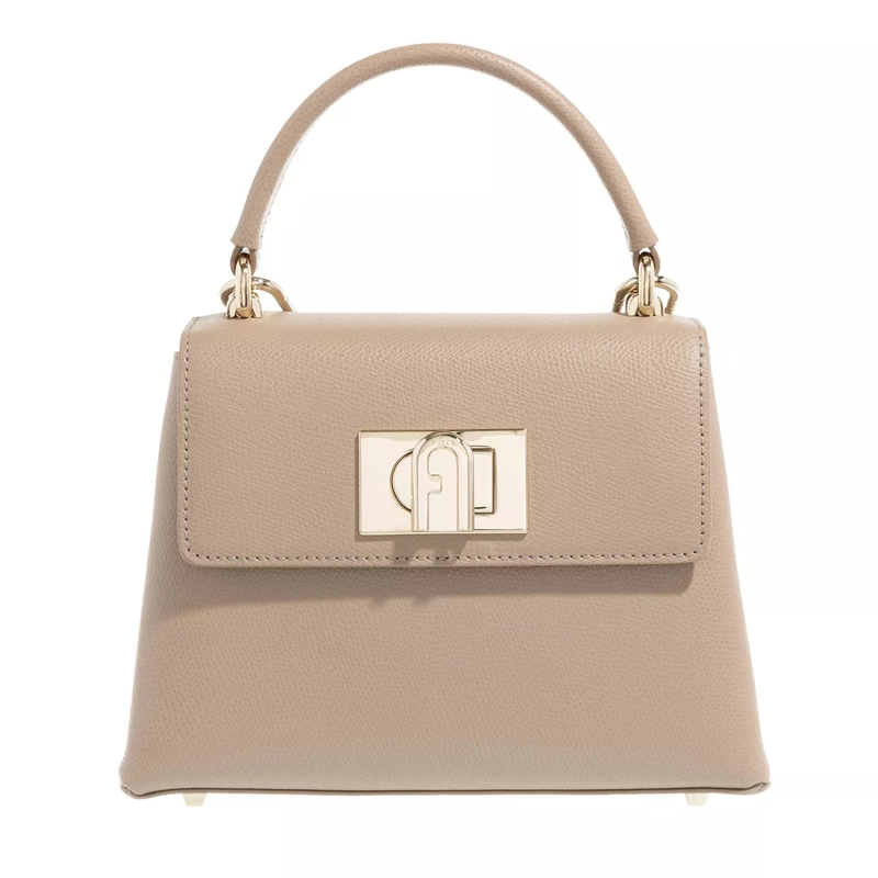 Furla Satchel Furla 1927 Mini Top Handle Greige
