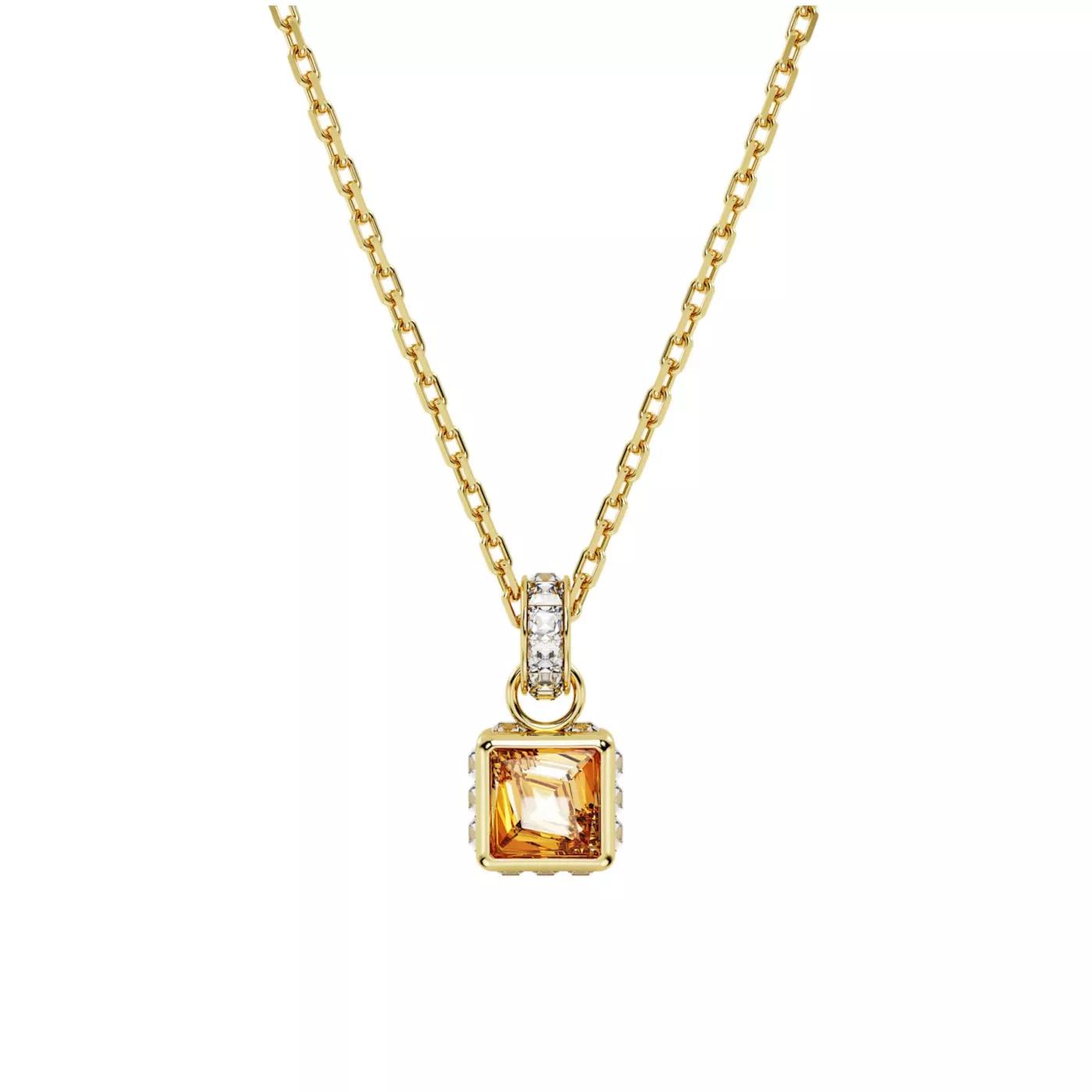 Swarovski Halskette - Swarovski Stilla Goldfarbene Anhänger 5648749 - Gr. unisize - in Gold - für Damen