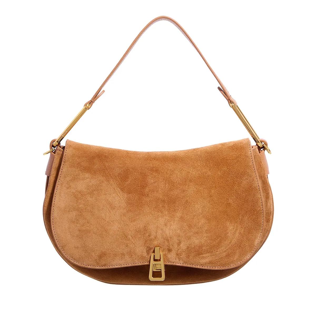 Coccinelle Crossbody Bags - Coccinellemagie Suede Bim - Gr. unisize - in Cognacbraun - für Damen