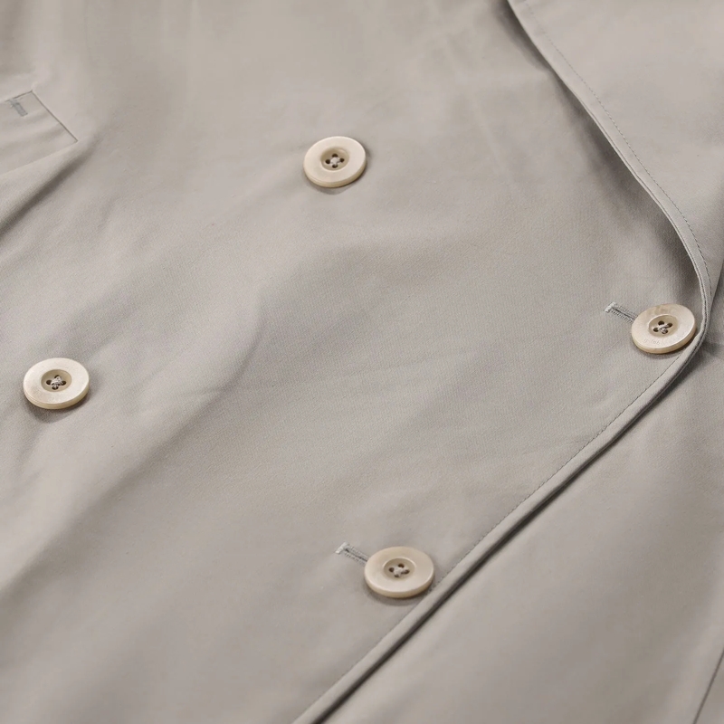 G-Lab Trenchcoat Kurzer Trenchcoat Smoke grau(Image 4)