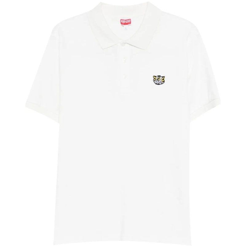 Kenzo Polo T-Shirts And Polos Blanc Casse beige