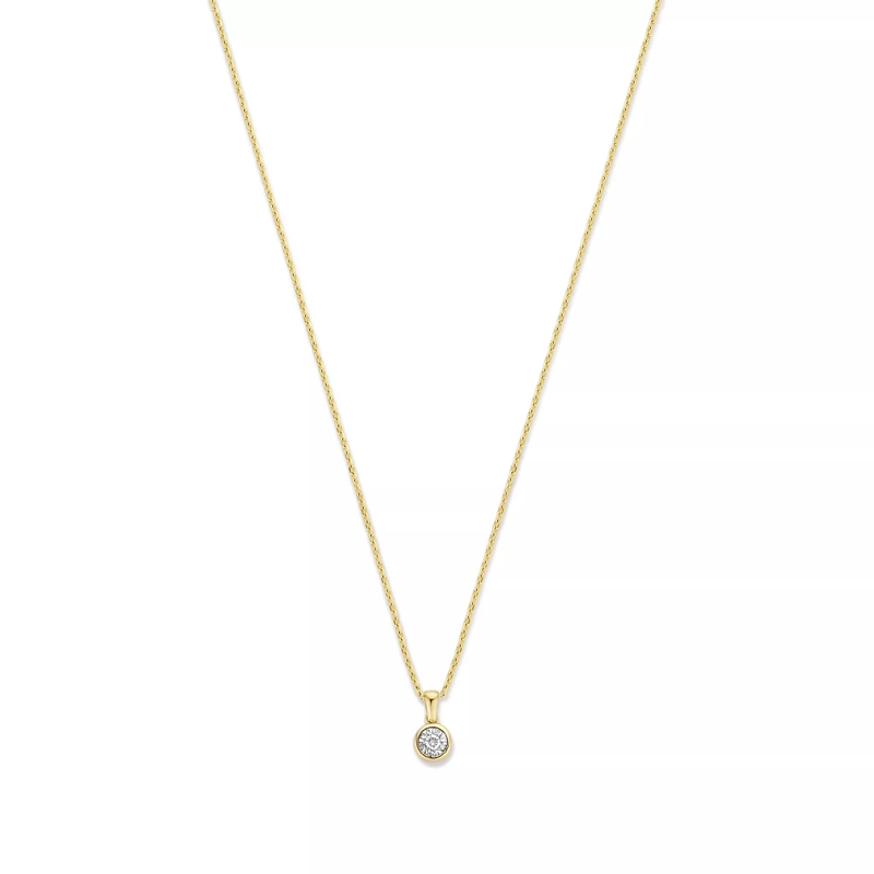 Isabel Bernard Collier court De La Paix Inaya 585 Gold Kette Gold