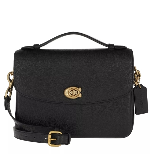 Coach Polished Pebbled Leather Cassie Crossbody Satchel