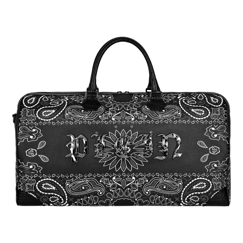 Philipp Plein Weekender Henkeltasche Gothic Plein schwarz