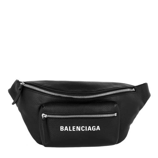 Balenciaga Everyday Belt Bag Leather Black Crossbody Bag