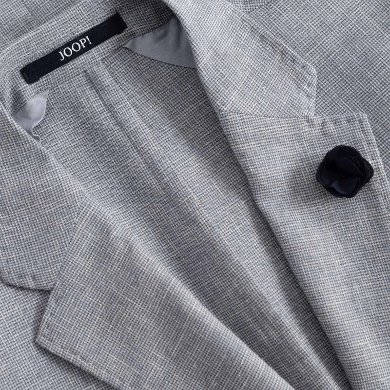 JOOP! Veste de costume Sakko Hoverest aus Leinen grau(Image 3)