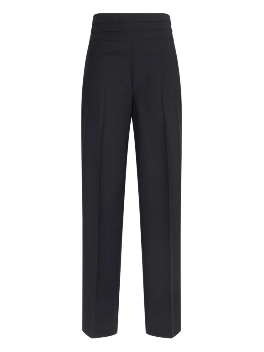 Thumbnail - Róhe - Róhe "Cumberband" Trousers – Black - Größe 38 - schwarz