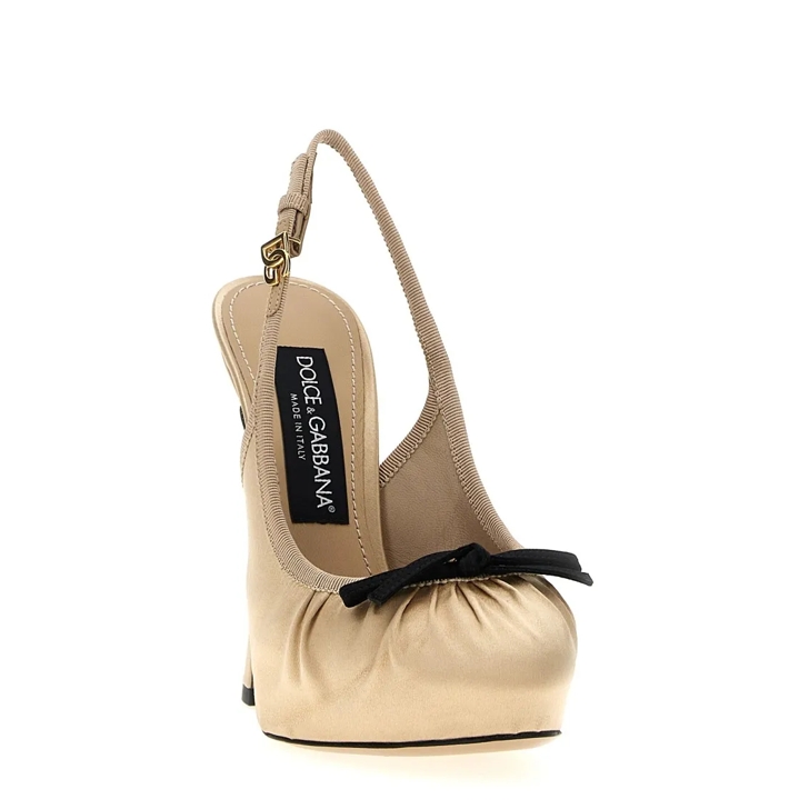 Dolce&Gabbana 'Vally' Slingback Neutrals | Pump