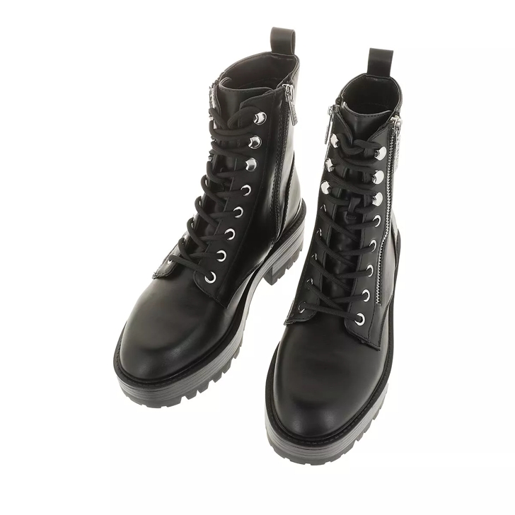 Guess Fearne Black Lace up Boots
