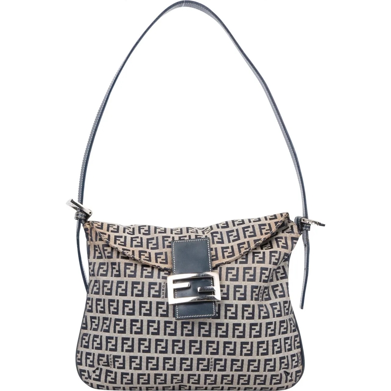 Fendi Schultertasche Fendi FF Monogram Baguette Shoulder Bag mehrfarbig