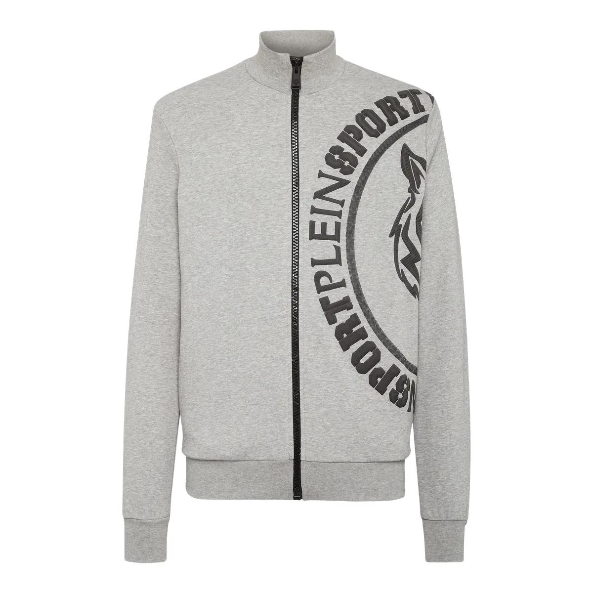 Thumbnail - Plein Sport - Sweatjacke Tiger - Größe XXL - grau
