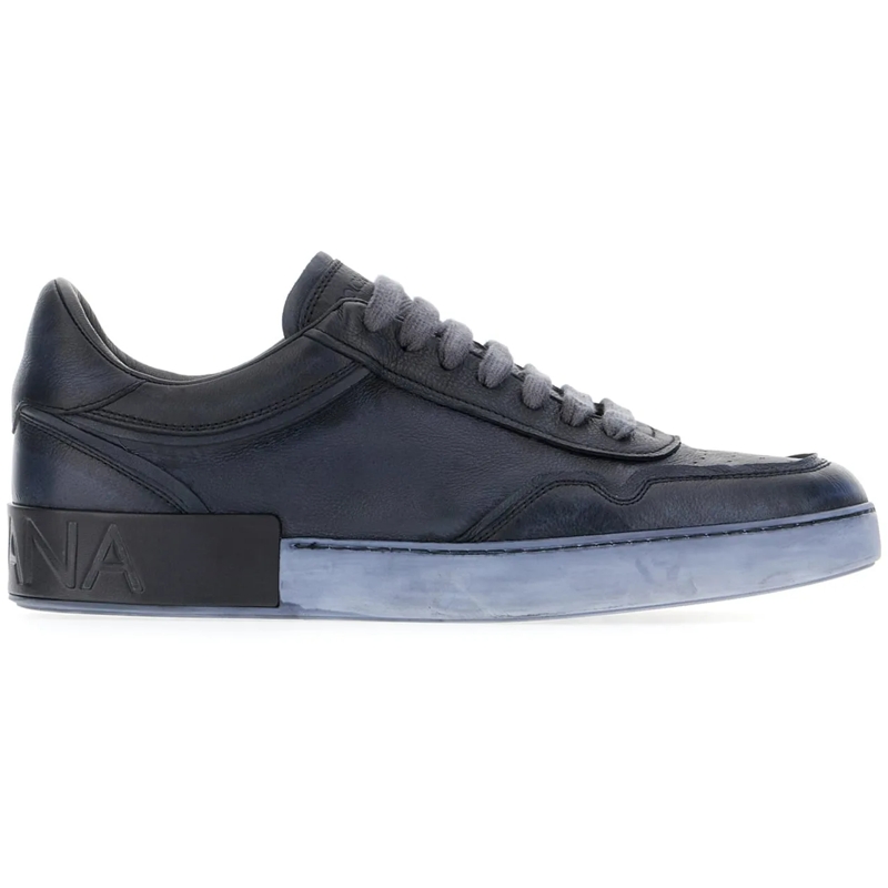Dolce&Gabbana Low-Top-Sneaker Dolce&gabbana Midnight blue leather sneakers blau