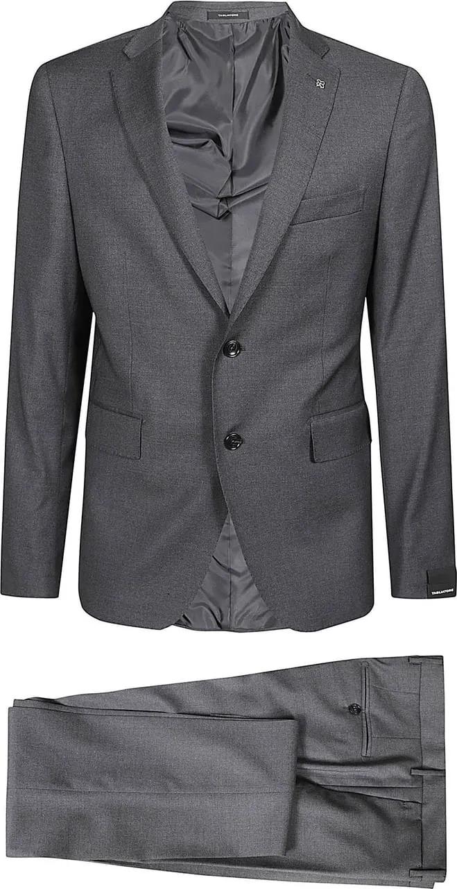 Thumbnail - Tagliatore - Suit Grey - Größe 52 - grau