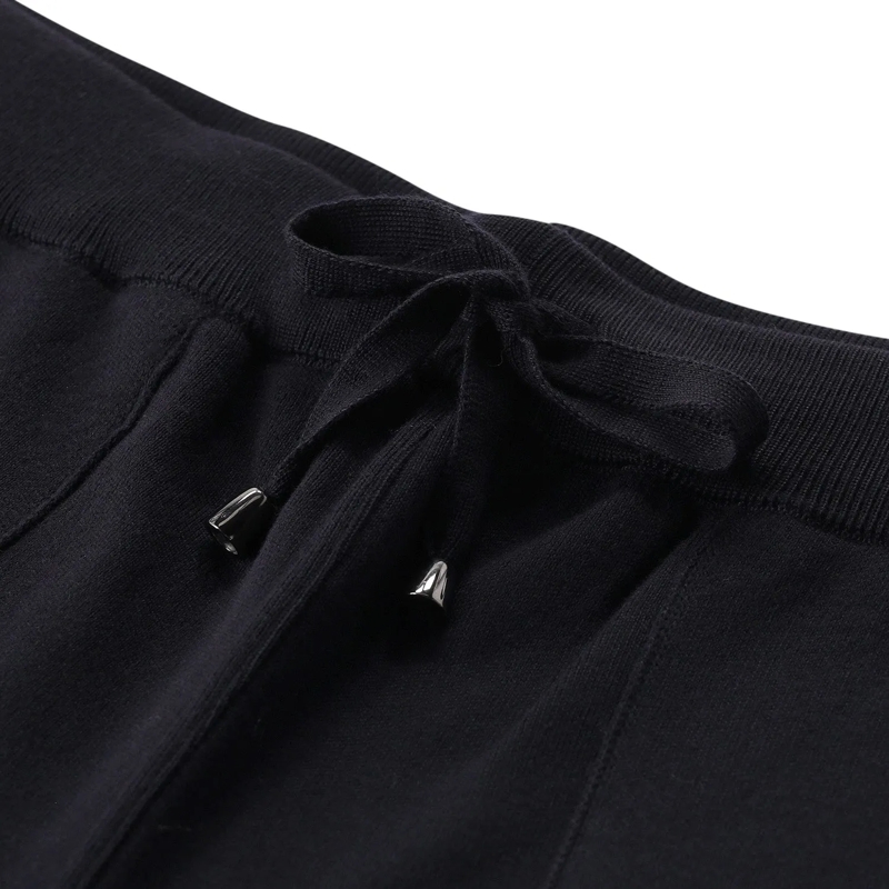 FILIPPO DE LAURENTIIS Pantalon Freizeithose aus Merinowolle dunkelblau(Image 3)