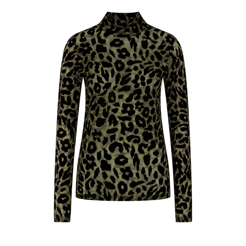 Marc Cain Top T-Shirt olive drab