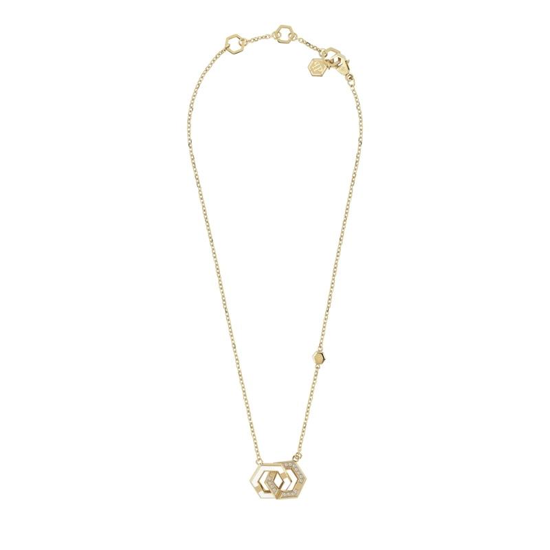 Philipp Plein Mittellange Halskette Halskette Legacy gold