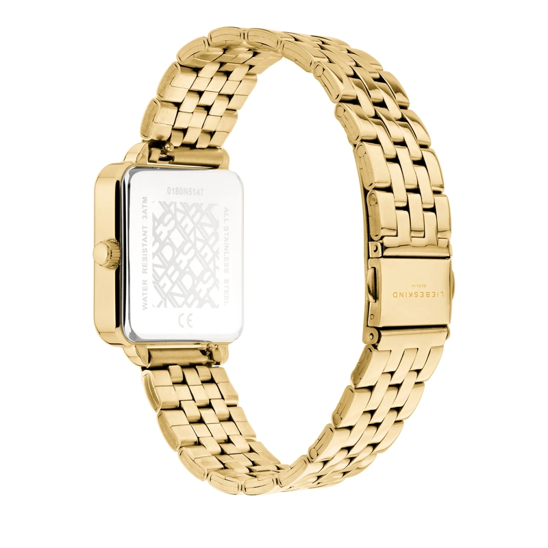 Liebeskind Berlin Quarzuhr Edelstahl The Classic Square gold(Image 3)