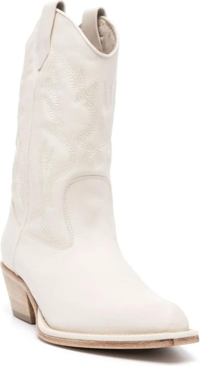 Vic Matié Stiefel - Boots Divers - Gr. 39,5 (EU) - in Creme - für Damen