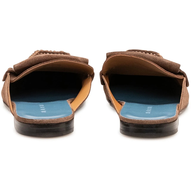 Marni Loafer Sabot con Morsetto e Punta Arrotondata beige(Image 3)