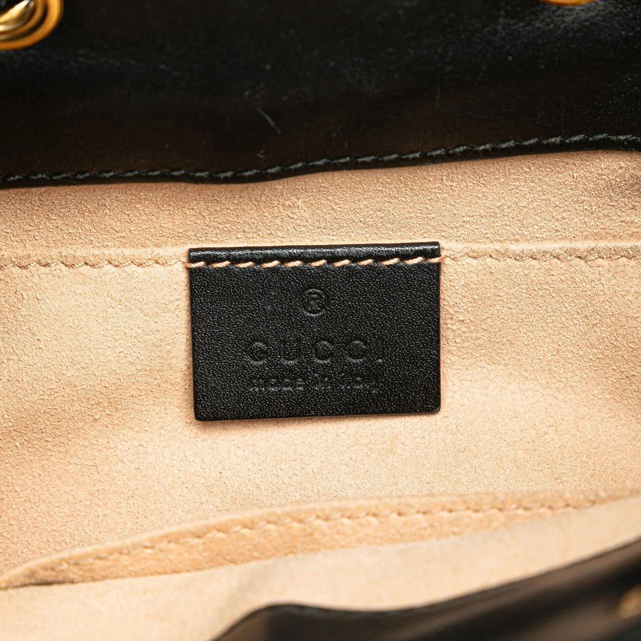 Thumbnail - Gucci Hobo Bags - Small Suede Ophidia Bucket - Gr. unisize - in Schwarz - für Damen